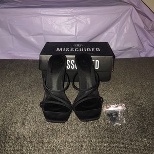 Heeled sandals worn Once